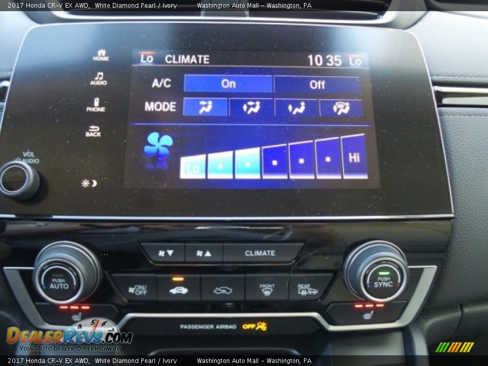 2017 Honda CR-V EX AWD White Diamond Pearl / Ivory Photo #29