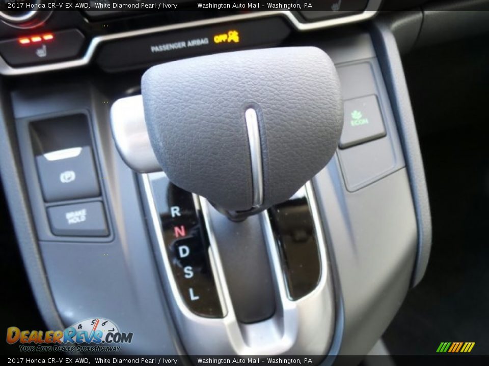 2017 Honda CR-V EX AWD White Diamond Pearl / Ivory Photo #30