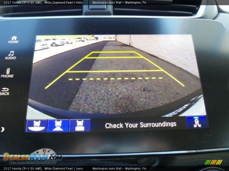 2017 Honda CR-V EX AWD White Diamond Pearl / Ivory Photo #31