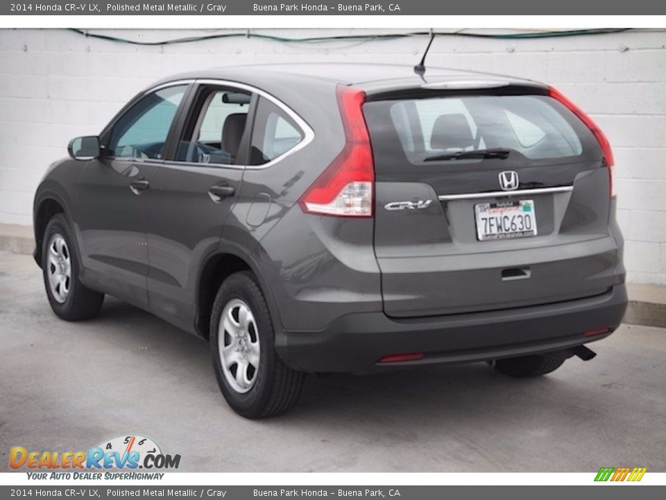 2014 Honda CR-V LX Polished Metal Metallic / Gray Photo #2