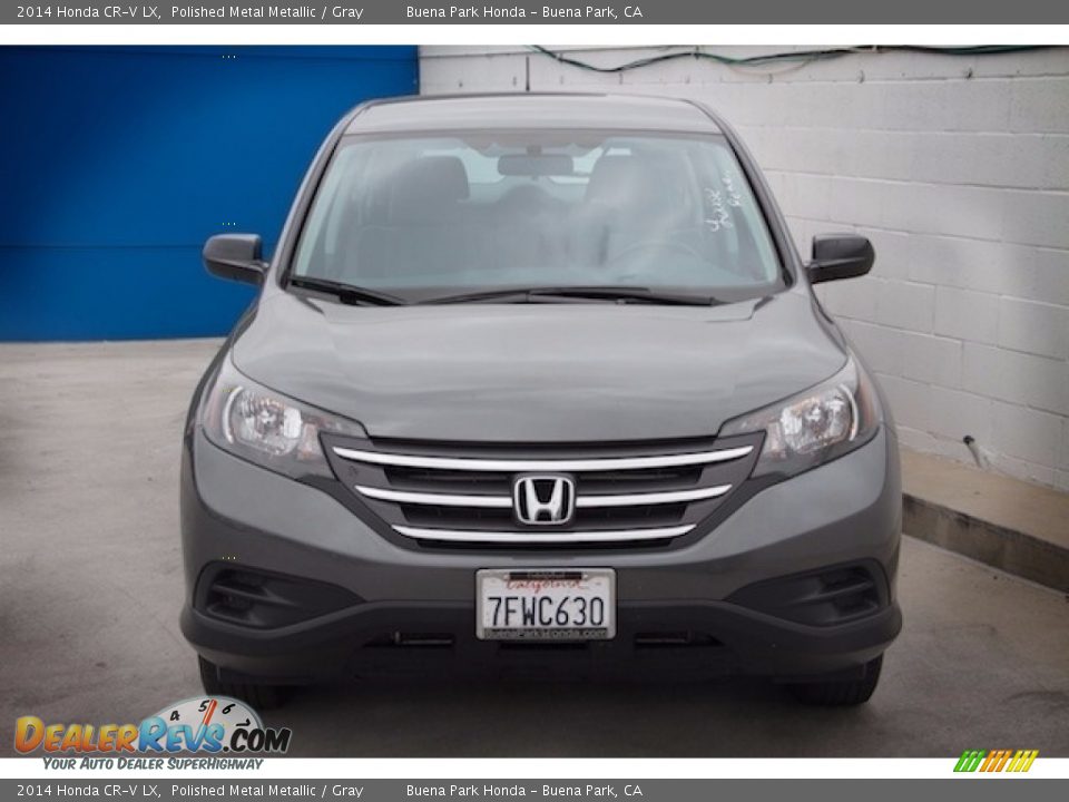 2014 Honda CR-V LX Polished Metal Metallic / Gray Photo #7