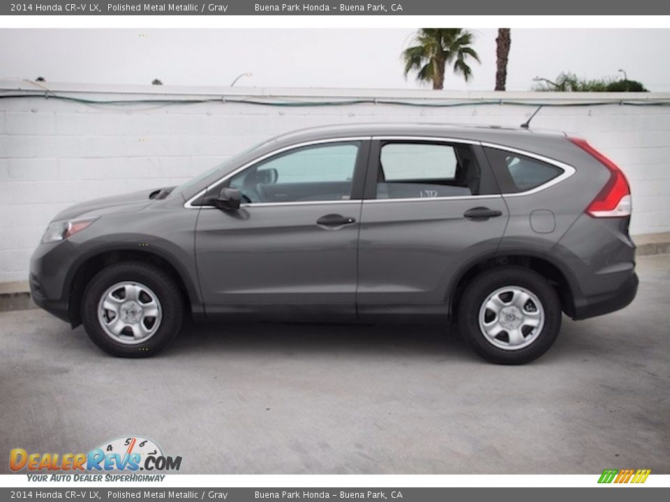 2014 Honda CR-V LX Polished Metal Metallic / Gray Photo #8