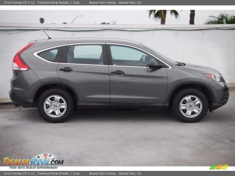 2014 Honda CR-V LX Polished Metal Metallic / Gray Photo #10