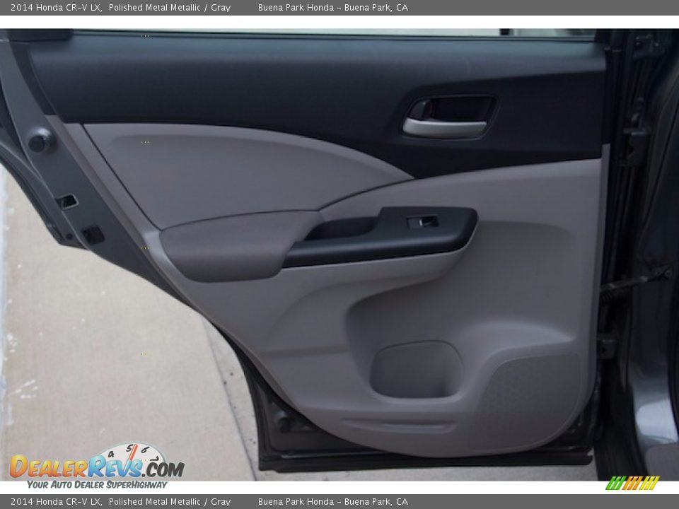 2014 Honda CR-V LX Polished Metal Metallic / Gray Photo #23