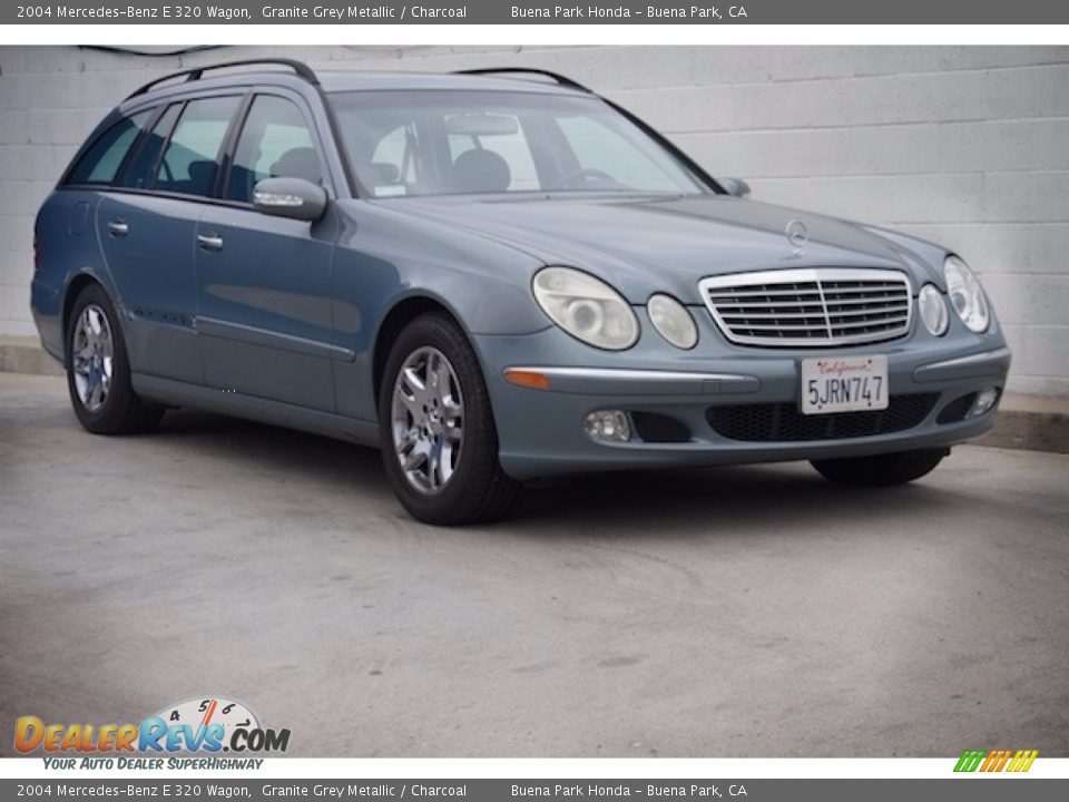 2004 Mercedes-Benz E 320 Wagon Granite Grey Metallic / Charcoal Photo #1