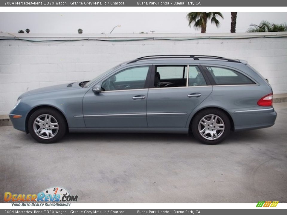 2004 Mercedes-Benz E 320 Wagon Granite Grey Metallic / Charcoal Photo #8