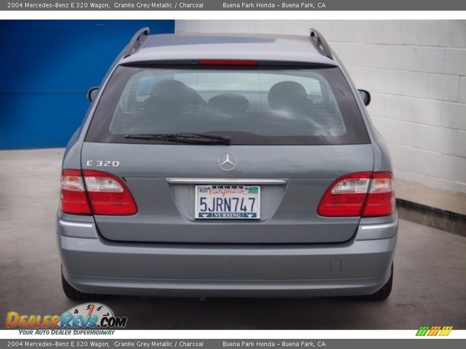 2004 Mercedes-Benz E 320 Wagon Granite Grey Metallic / Charcoal Photo #9