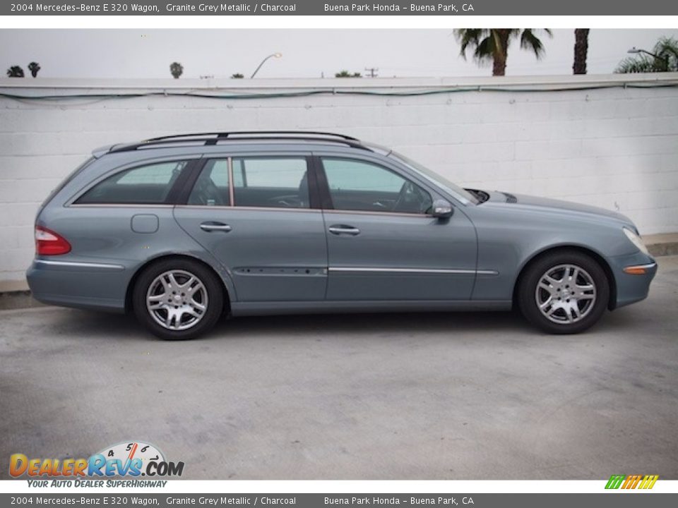 2004 Mercedes-Benz E 320 Wagon Granite Grey Metallic / Charcoal Photo #10