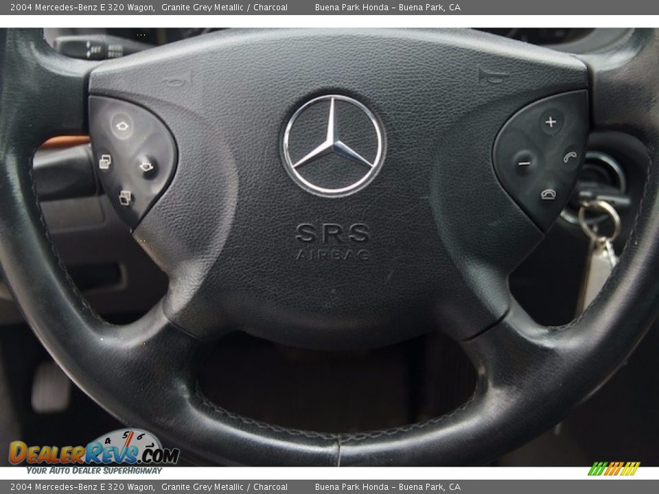 2004 Mercedes-Benz E 320 Wagon Granite Grey Metallic / Charcoal Photo #12