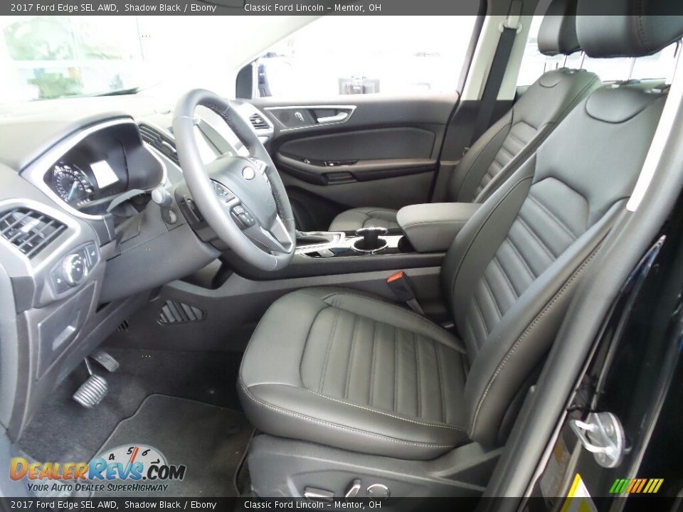 2017 Ford Edge SEL AWD Shadow Black / Ebony Photo #6