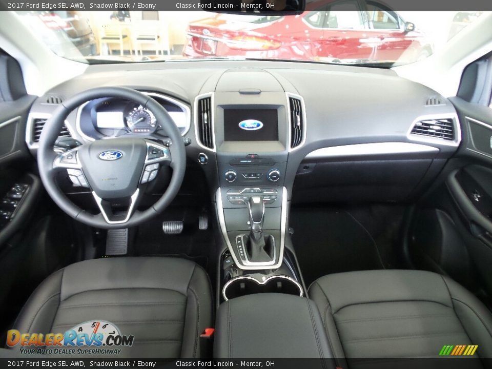 2017 Ford Edge SEL AWD Shadow Black / Ebony Photo #7