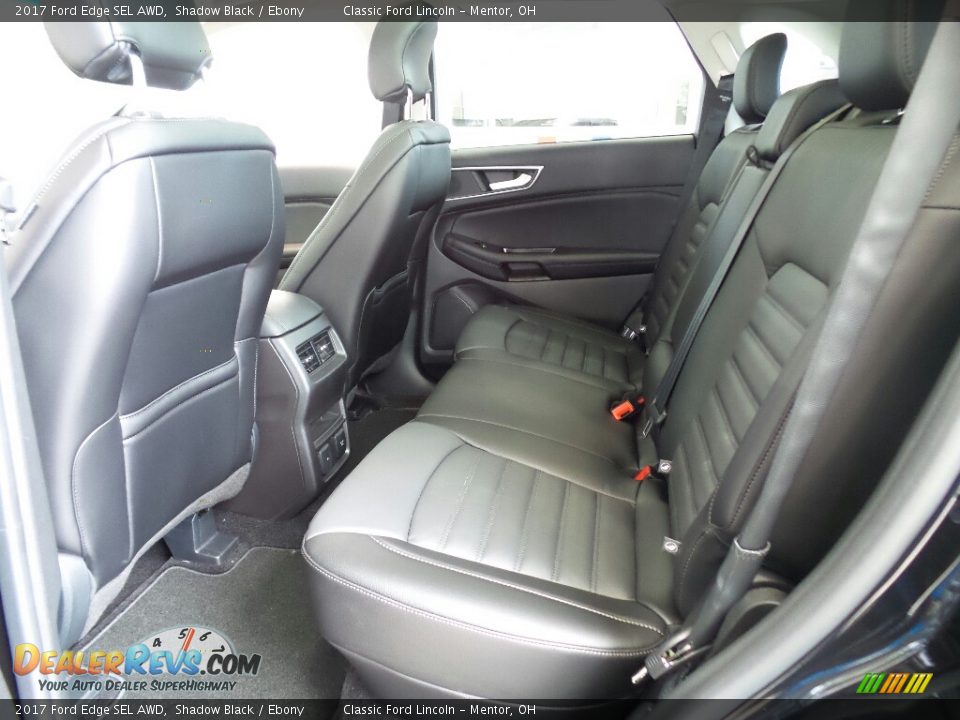 2017 Ford Edge SEL AWD Shadow Black / Ebony Photo #8