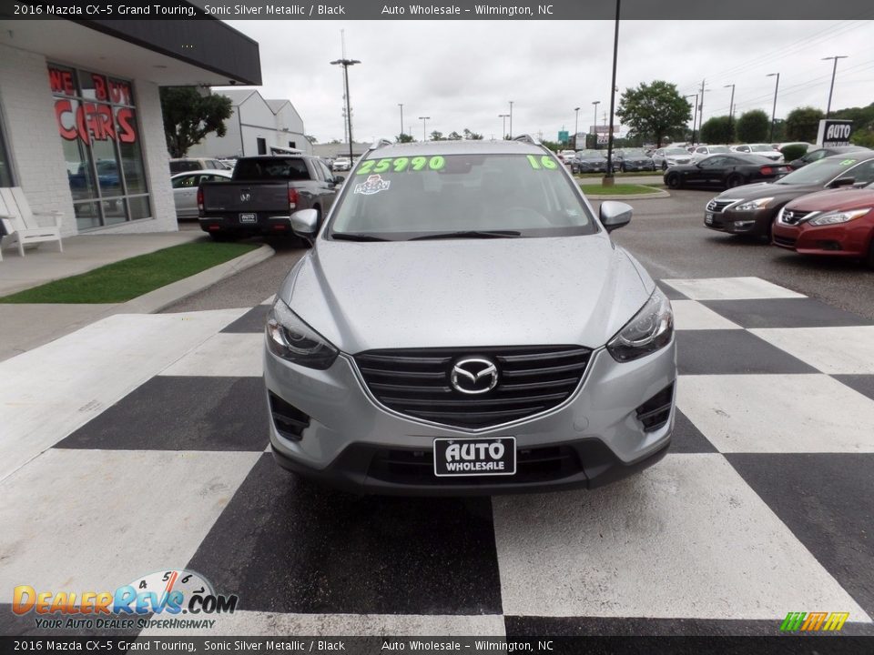 2016 Mazda CX-5 Grand Touring Sonic Silver Metallic / Black Photo #2