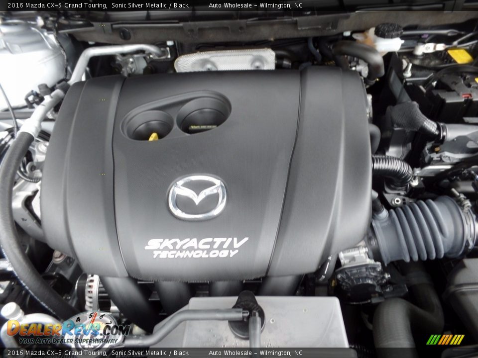 2016 Mazda CX-5 Grand Touring Sonic Silver Metallic / Black Photo #6