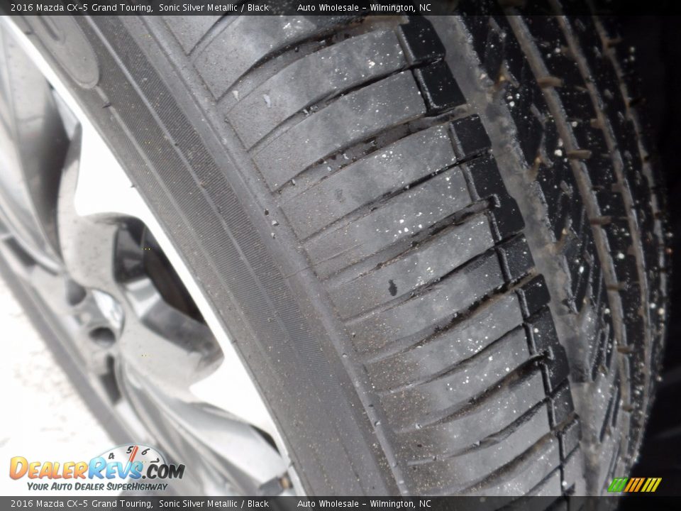 2016 Mazda CX-5 Grand Touring Sonic Silver Metallic / Black Photo #8