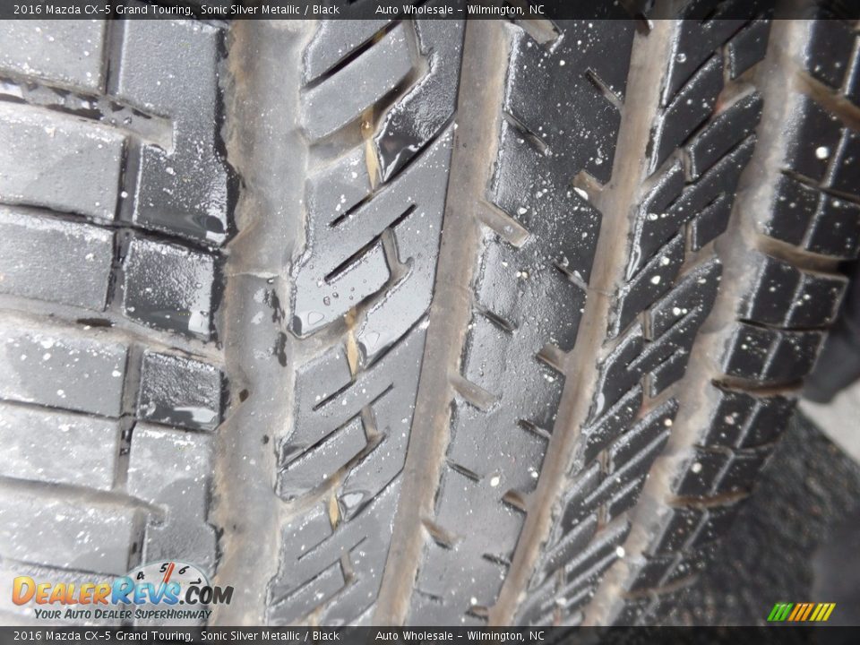 2016 Mazda CX-5 Grand Touring Sonic Silver Metallic / Black Photo #9