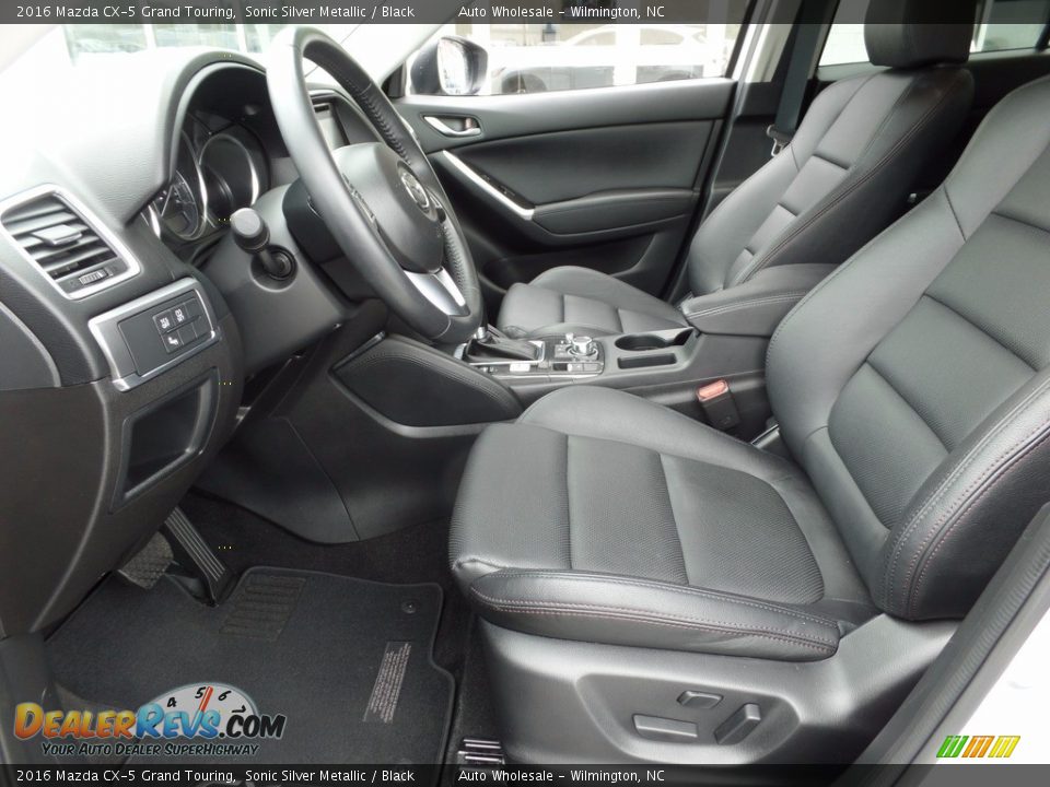 2016 Mazda CX-5 Grand Touring Sonic Silver Metallic / Black Photo #10