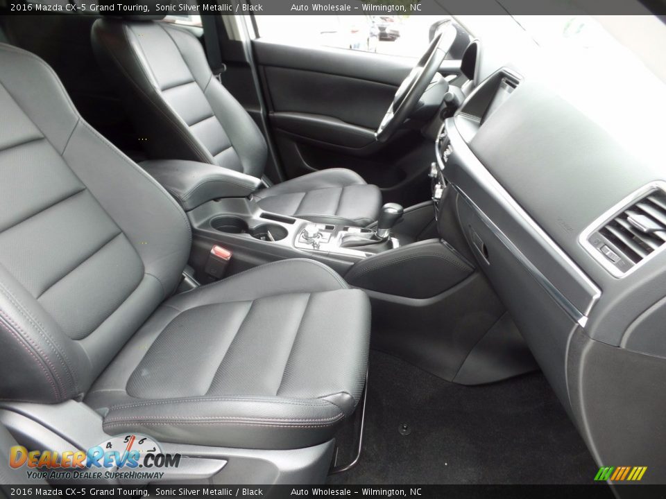 2016 Mazda CX-5 Grand Touring Sonic Silver Metallic / Black Photo #13