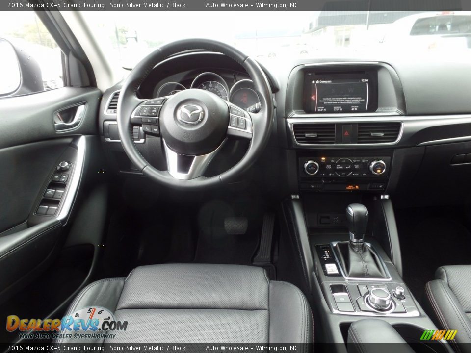 2016 Mazda CX-5 Grand Touring Sonic Silver Metallic / Black Photo #15