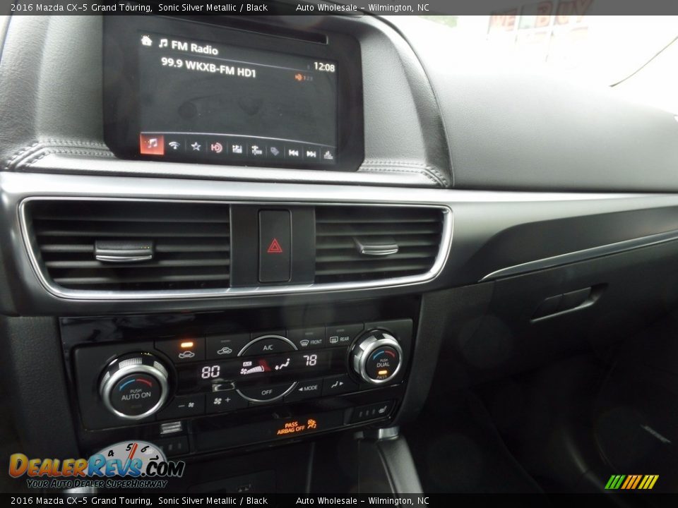 2016 Mazda CX-5 Grand Touring Sonic Silver Metallic / Black Photo #17