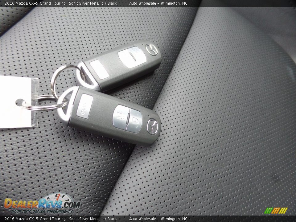 2016 Mazda CX-5 Grand Touring Sonic Silver Metallic / Black Photo #20