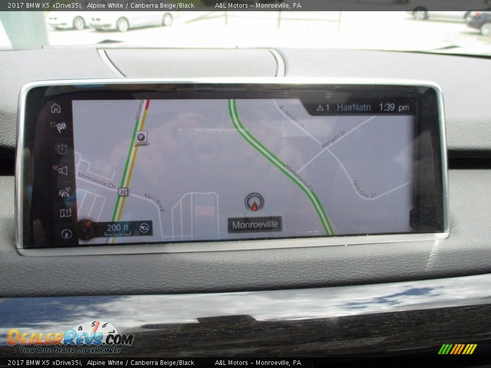 2017 BMW X5 xDrive35i Alpine White / Canberra Beige/Black Photo #16