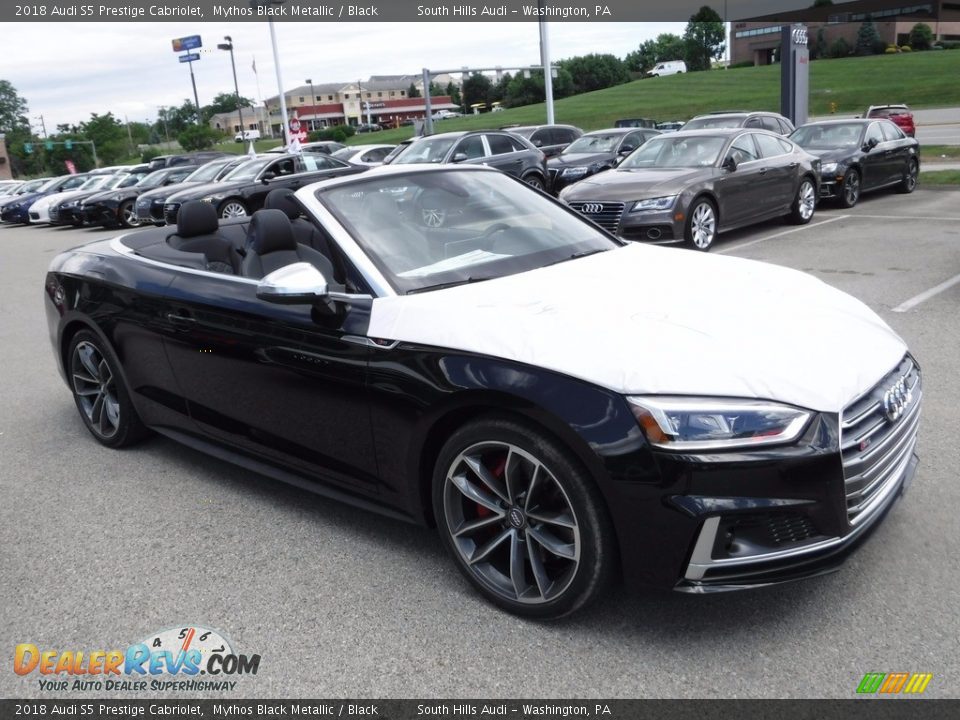 Front 3/4 View of 2018 Audi S5 Prestige Cabriolet Photo #19