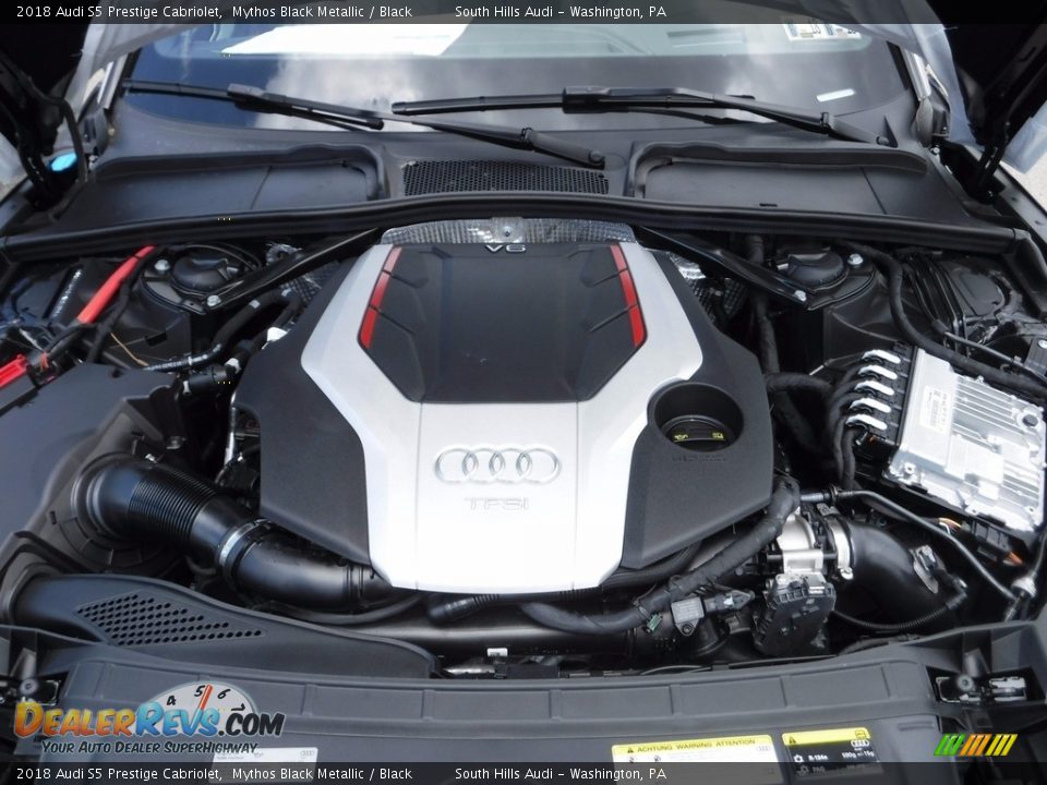 2018 Audi S5 Prestige Cabriolet 3.0 Liter Turbocharged TFSI DOHC 24-Valve VVT V6 Engine Photo #22