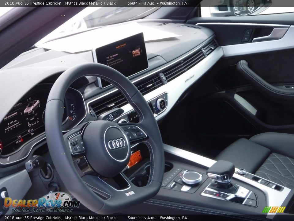 Dashboard of 2018 Audi S5 Prestige Cabriolet Photo #23