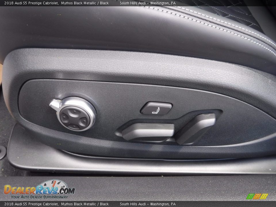 2018 Audi S5 Prestige Cabriolet Mythos Black Metallic / Black Photo #26