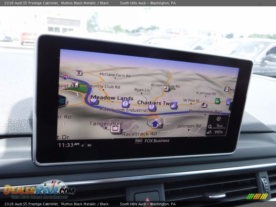 2018 Audi S5 Prestige Cabriolet Mythos Black Metallic / Black Photo #31