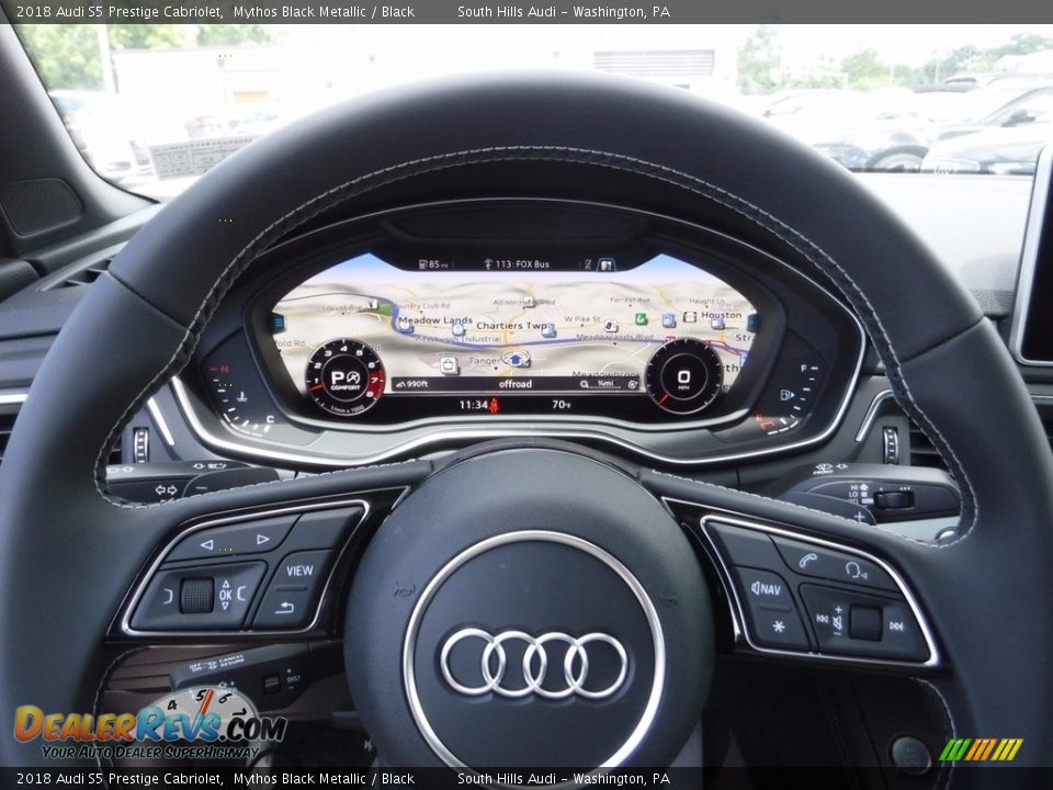Navigation of 2018 Audi S5 Prestige Cabriolet Photo #35