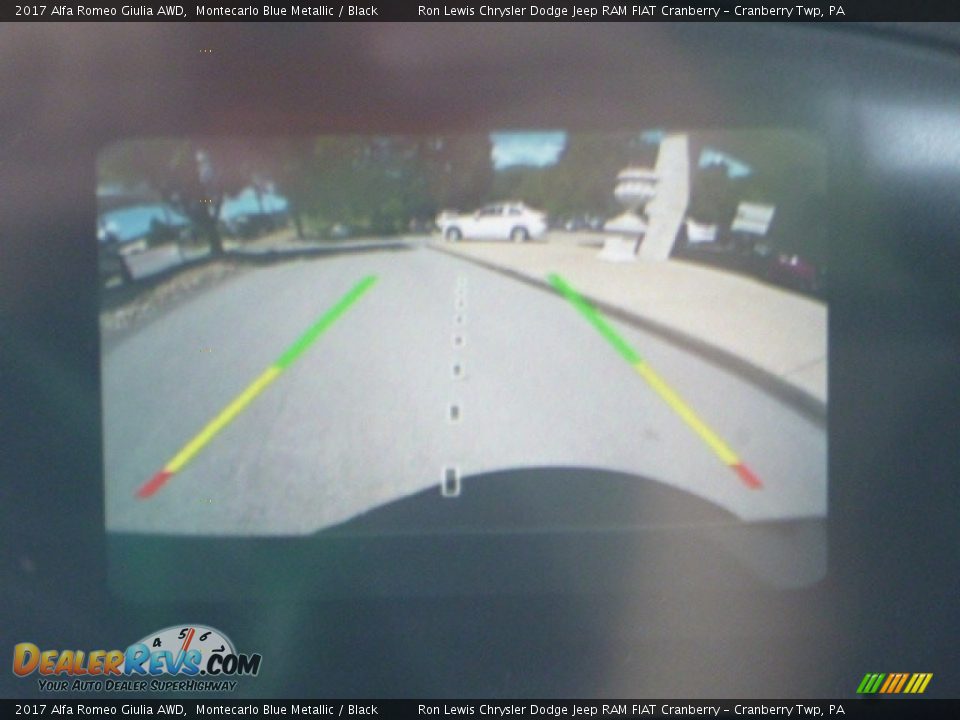 2017 Alfa Romeo Giulia AWD Montecarlo Blue Metallic / Black Photo #26