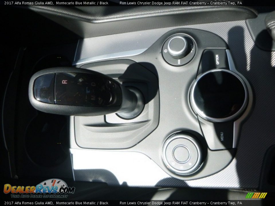 2017 Alfa Romeo Giulia AWD Montecarlo Blue Metallic / Black Photo #28