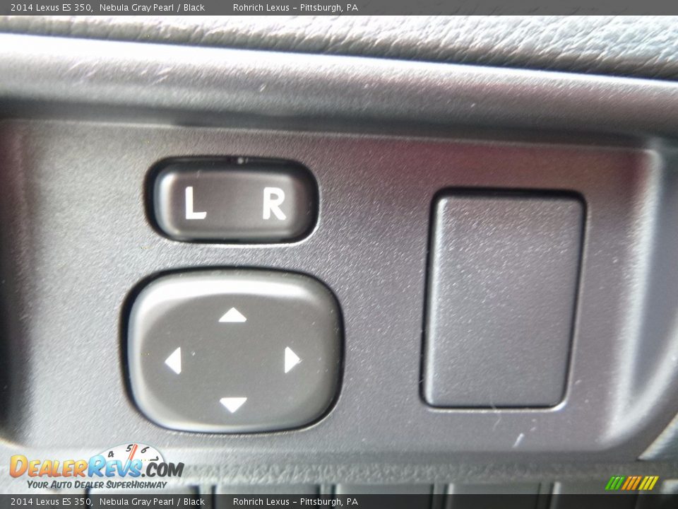 2014 Lexus ES 350 Nebula Gray Pearl / Black Photo #19
