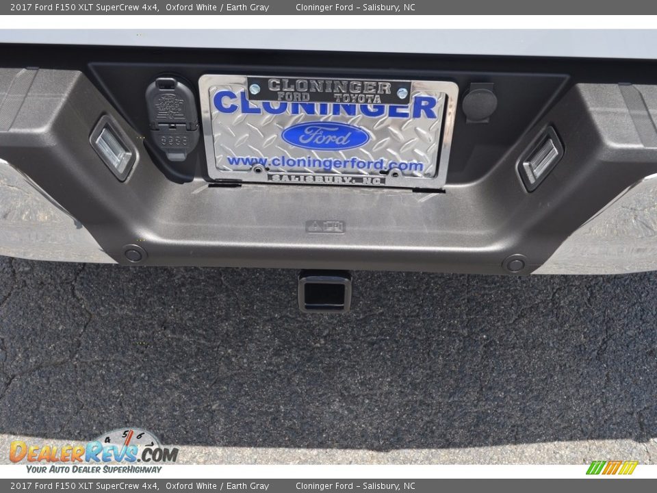 2017 Ford F150 XLT SuperCrew 4x4 Oxford White / Earth Gray Photo #5