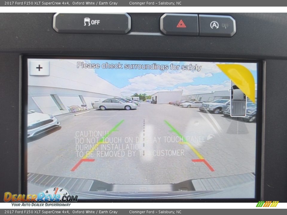 2017 Ford F150 XLT SuperCrew 4x4 Oxford White / Earth Gray Photo #15