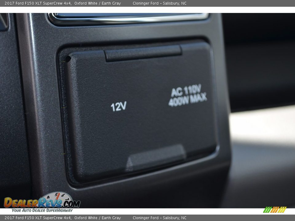 2017 Ford F150 XLT SuperCrew 4x4 Oxford White / Earth Gray Photo #18