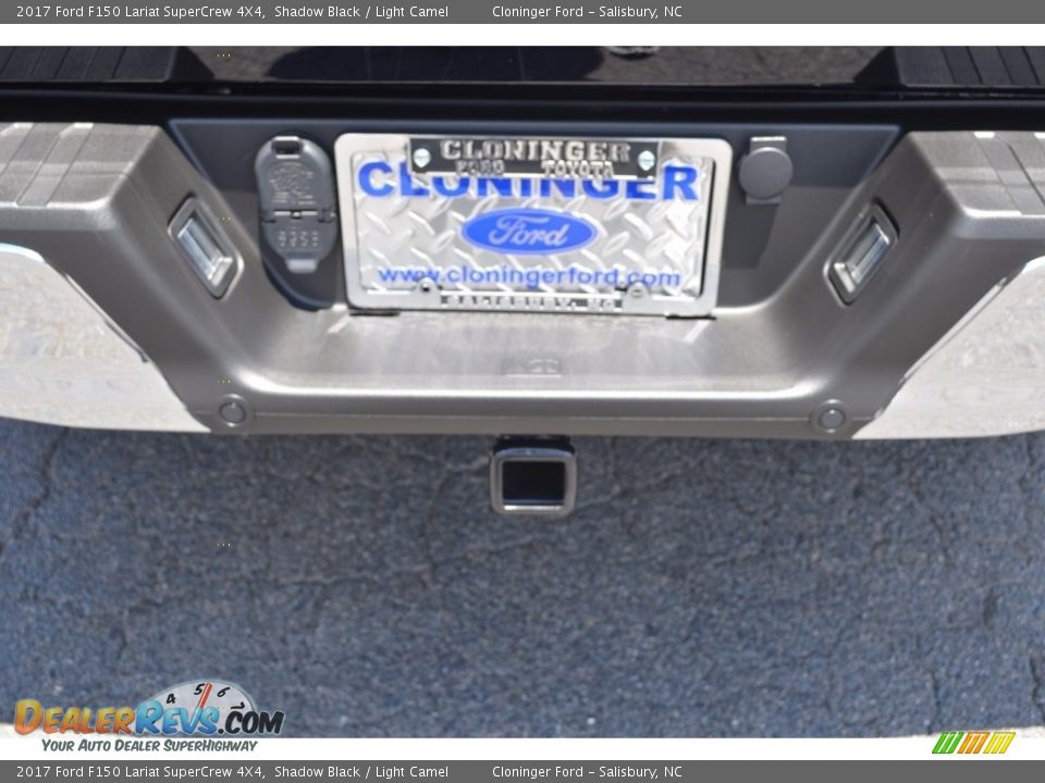 2017 Ford F150 Lariat SuperCrew 4X4 Shadow Black / Light Camel Photo #5