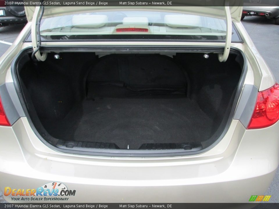 2007 Hyundai Elantra GLS Sedan Laguna Sand Beige / Beige Photo #19