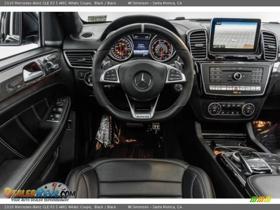 Dashboard of 2016 Mercedes-Benz GLE 63 S AMG 4Matic Coupe Photo #4
