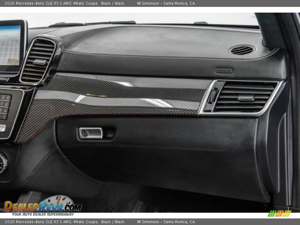 2016 Mercedes-Benz GLE 63 S AMG 4Matic Coupe Black / Black Photo #26