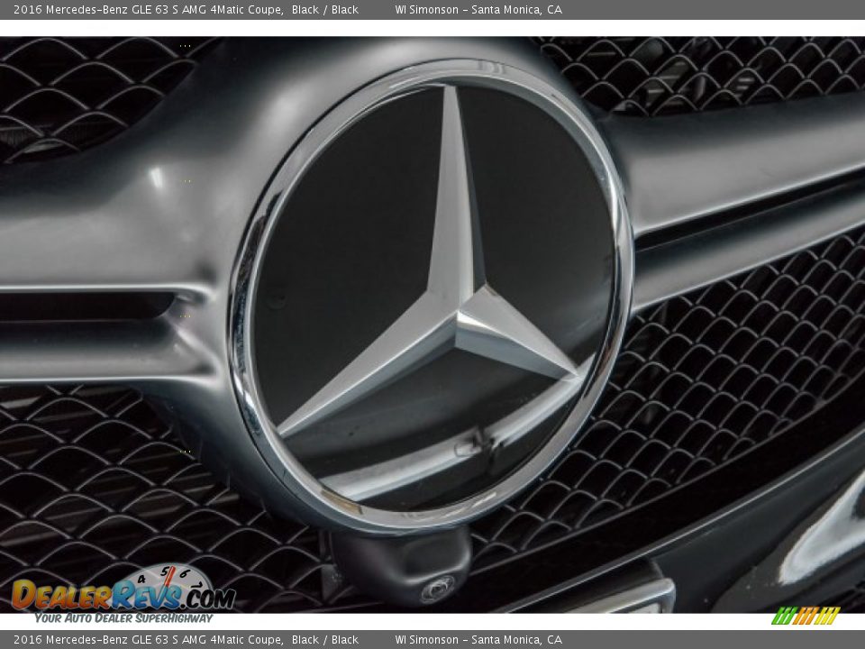 2016 Mercedes-Benz GLE 63 S AMG 4Matic Coupe Black / Black Photo #31
