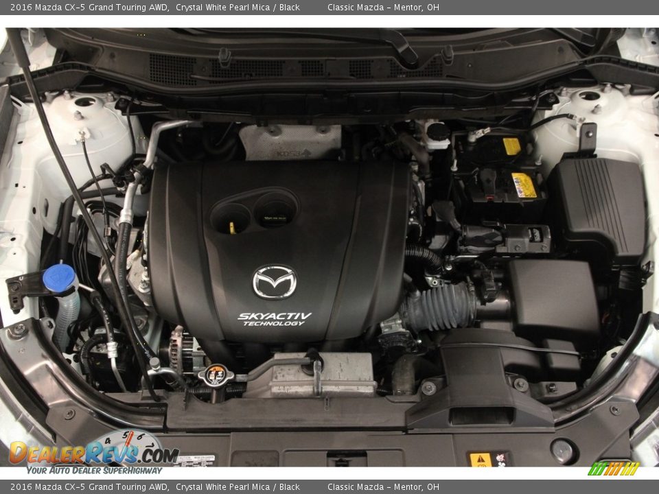 2016 Mazda CX-5 Grand Touring AWD 2.5 Liter DI DOHC 16-Valve VVT SKYACTIV-G 4 Cylinder Engine Photo #16