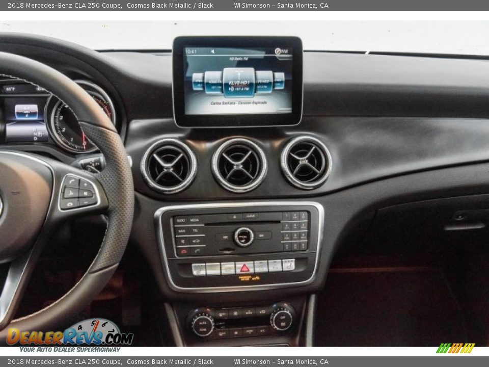 2018 Mercedes-Benz CLA 250 Coupe Cosmos Black Metallic / Black Photo #5