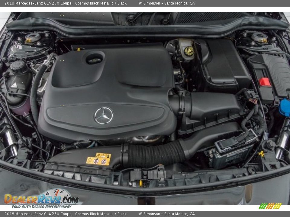 2018 Mercedes-Benz CLA 250 Coupe 2.0 Liter Twin-Turbocharged DOHC 16-Valve VVT 4 Cylinder Engine Photo #8