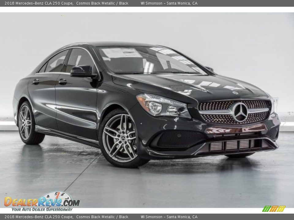 Front 3/4 View of 2018 Mercedes-Benz CLA 250 Coupe Photo #12