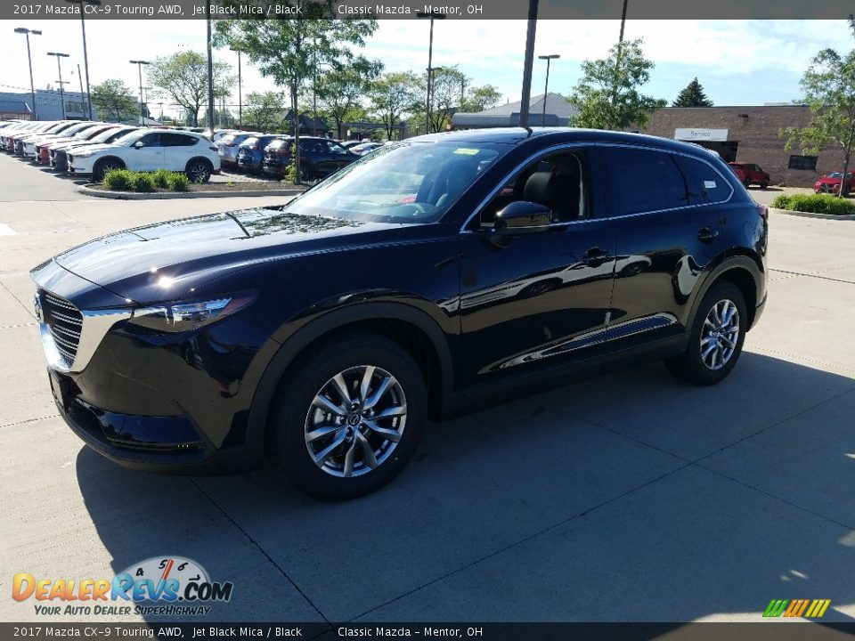 2017 Mazda CX-9 Touring AWD Jet Black Mica / Black Photo #1