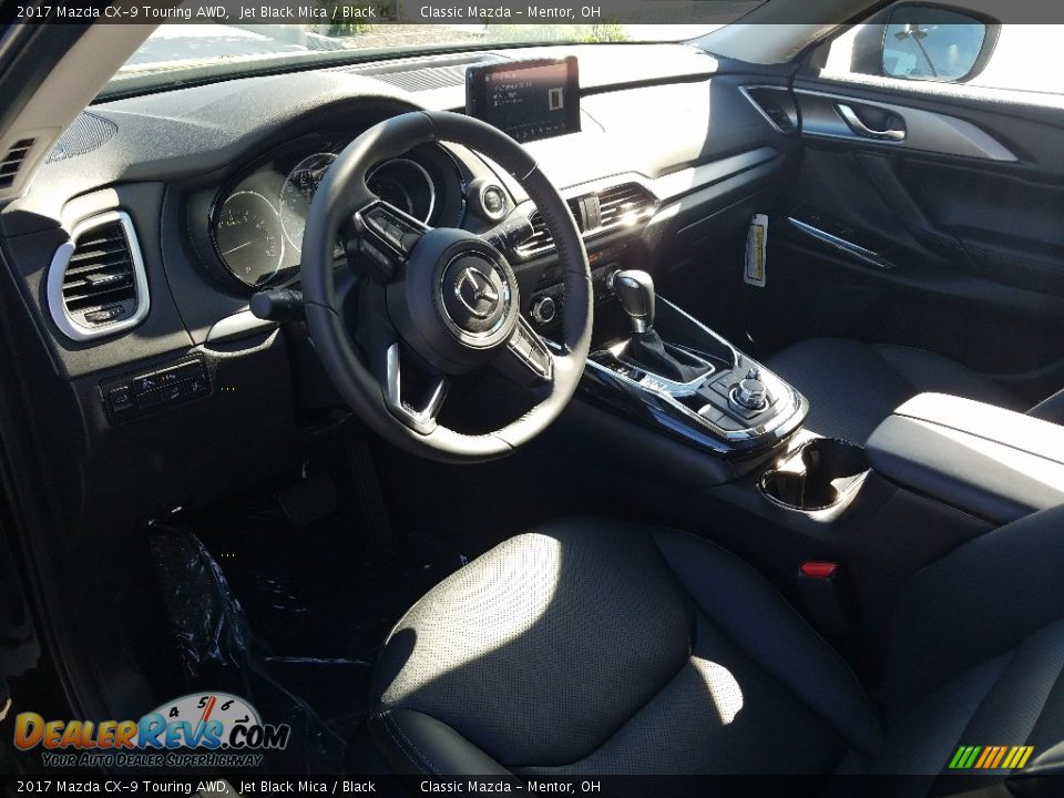 2017 Mazda CX-9 Touring AWD Jet Black Mica / Black Photo #3