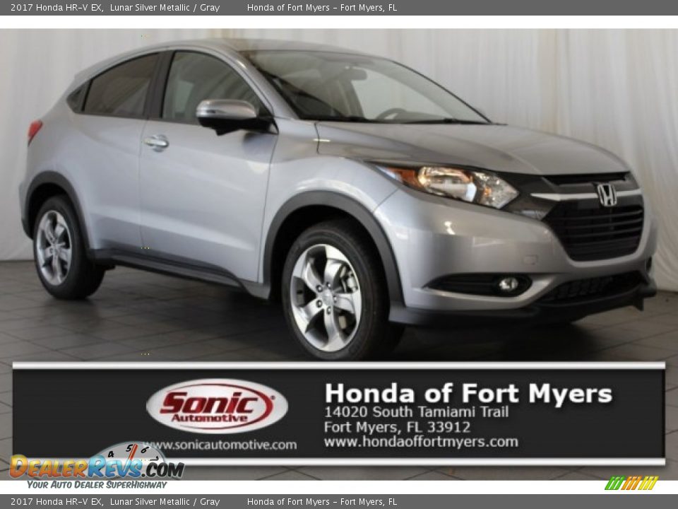 2017 Honda HR-V EX Lunar Silver Metallic / Gray Photo #1